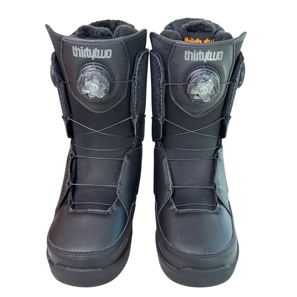 Thirtytwo Snowboard Boots W's Lashed Women's 8 Double BOA Black Moldable - Picture 7 of 13